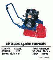 Büyük 3000 Kg. Dizel Kompaktör
