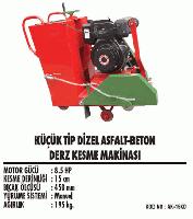 Küçük Tip Dizel Asfalt-Beton Derz Kesme Makinası