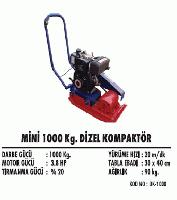 Mini 1000 Kg. Dizel Kompaktör