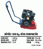 Büyük 1500 Kg. Dizel Kompaktör