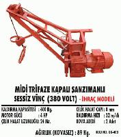 Midi Trifaze Kapalı Şanzımanlı Sessiz Vinç (380 Volt)