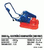 2000 Kg. Elektrikli Kompaktör (380 Volt)