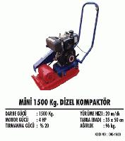 Mini 1500 Kg. Dizel Kompaktör
